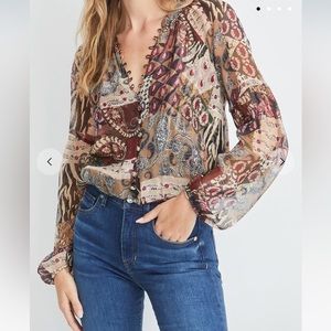 Veronica Beard Jayce Blouse NWT